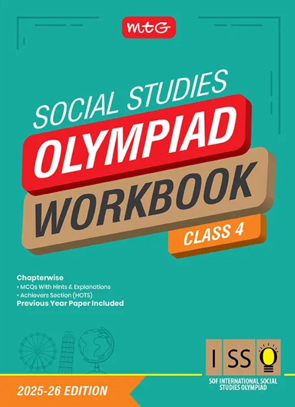 MTG International Social Studies Olympiad (ISSO) Workbook for Class 3 - SOF Olympiad Preparation Books | 2025-2026 Edition